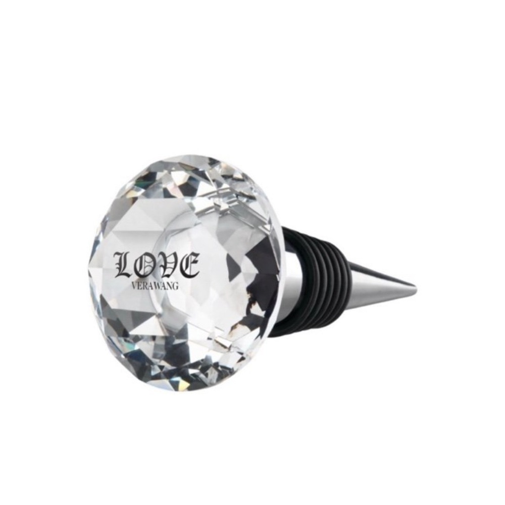 Brand New Vera Wang Love Crystal Wine Stopper